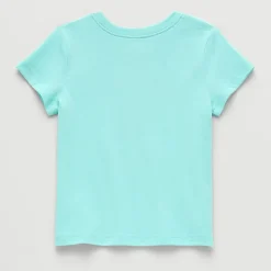 Okie Dokie Toddler & Little Girls Round Neck Short Sleeve Regular Fit Graphic T-Shirt