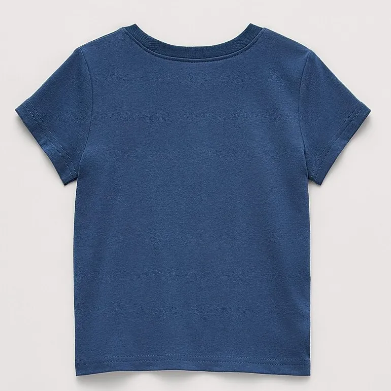 Okie Dokie Toddler & Little Girls Round Neck Short Sleeve Regular Fit Graphic T-Shirt