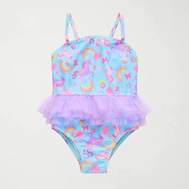 Okie Dokie Toddler & Little Girls Animal Sleeveless One Piece Swimsuit
