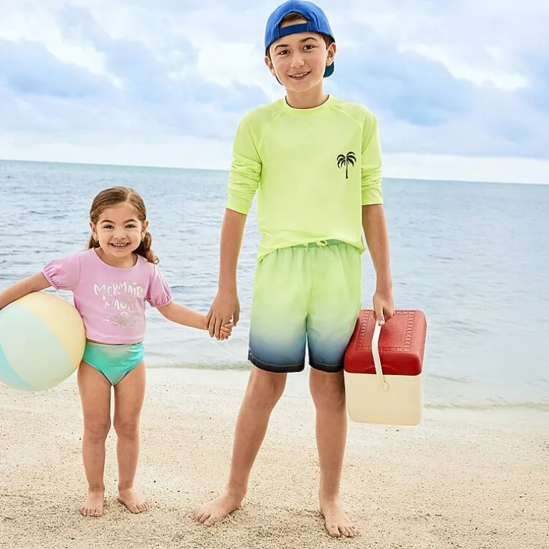 Okie Dokie Toddler & Little Girls 2-pc. Rash Guard Set