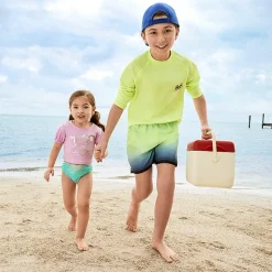 Okie Dokie Toddler & Little Girls 2-pc. Rash Guard Set