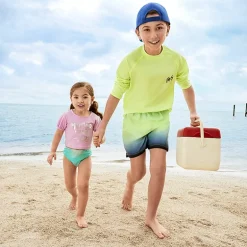 Okie Dokie Toddler & Little Girls 2-pc. Rash Guard Set