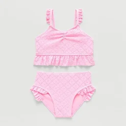 Okie Dokie Toddler & Little Girls 2-pc. Tankini Set