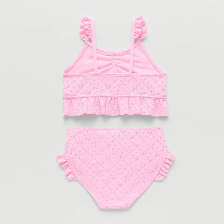 Okie Dokie Toddler & Little Girls 2-pc. Tankini Set