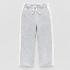 Okie Dokie Toddler & Little Unisex Wide Leg Regular Fit Fleece Pull-On Pant