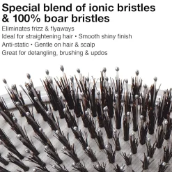 Olivia Garden Ceramic + Ion Supreme Combo Paddle Brush Brush