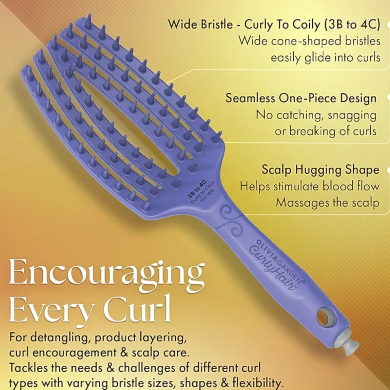 Olivia Garden Curly Hair Brush