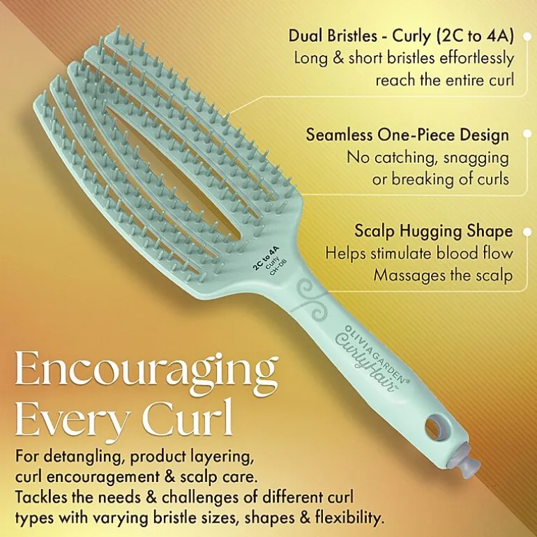 Olivia Garden Curly Hair Brush