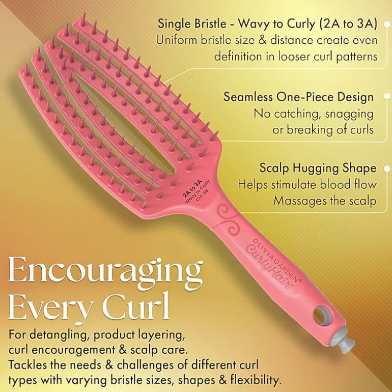 Olivia Garden Wavy To Curly Hair Brush