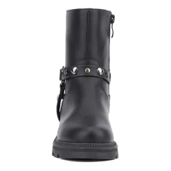 Olivia Miller Little & Big Kid Girls Harness Lug Flat Heel Chelsea Boots
