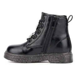 Olivia Miller Toddler Girls Space Case Flat Heel Lace Up Boots