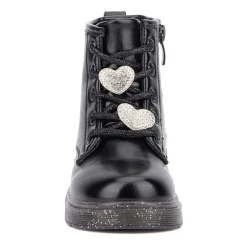 Olivia Miller Toddler Girls Space Case Flat Heel Lace Up Boots