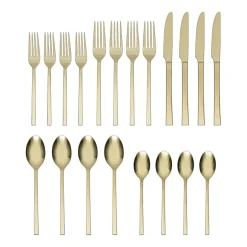 Oneida Allay Champagne 20-pc. Flatware Set