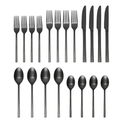 Oneida Allay Midnight 20-pc. Flatware Set