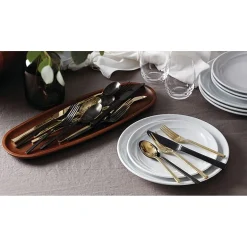 Oneida Allay Midnight 20-pc. Flatware Set