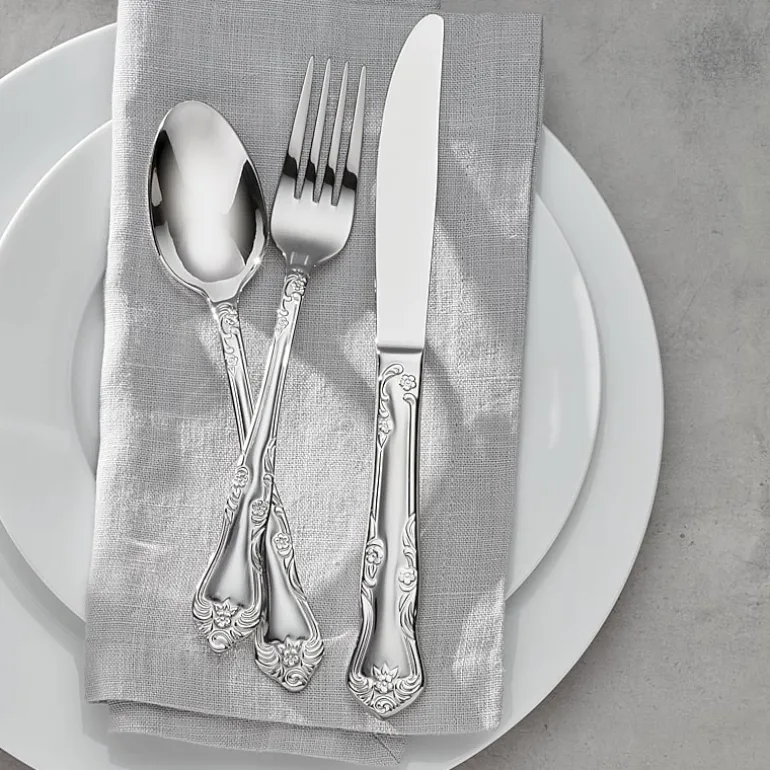 Oneida Azalea 18/0 Stainless Steel 20-pc. Flatware Set