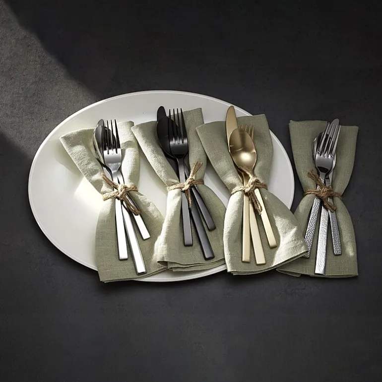 Oneida Chef's Table Black 20-pc. Everyday Flatware Set