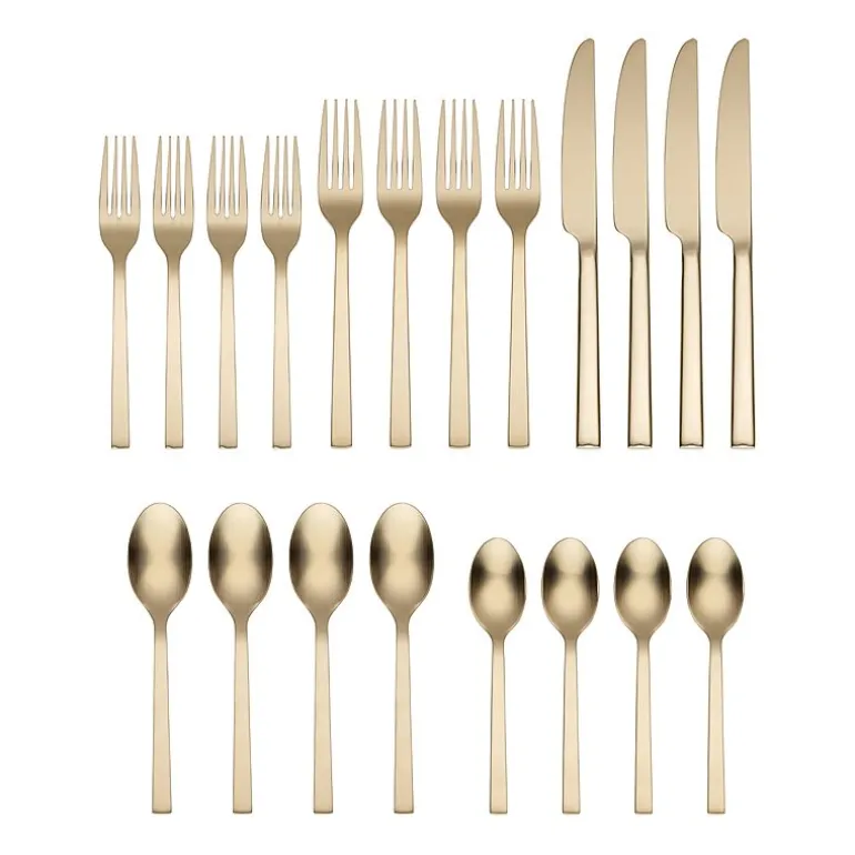 Oneida Chefs Table Champagne 20-pc. Flatware Set