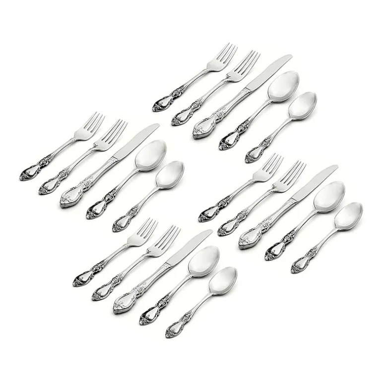Oneida Louisiana 20-pc. 18/10 Stainless Steel Flatware Set
