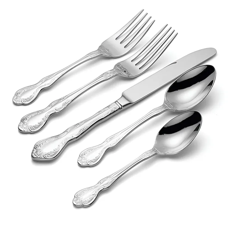 Oneida Mandolina 65-pc. 18/10 Stainless Steel Flatware Set