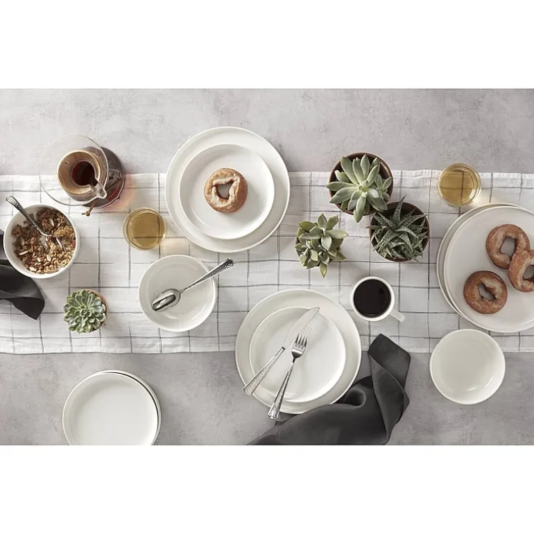 Oneida 24 Seven White 12-pc. Porcelain Dinnerware Set