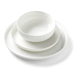 Oneida 24 Seven White 12-pc. Porcelain Dinnerware Set