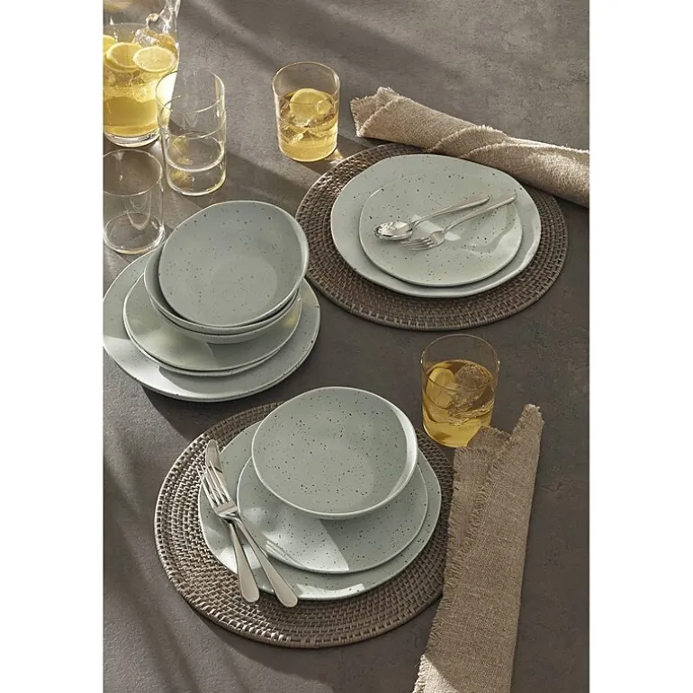 Oneida Terrazzo 12-pc. Melamine Dinnerware Set