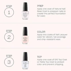 OPI Natural Nail Base Coat Nail Polish