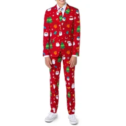 Opposuits Christmas Big Kid Boys 3-pc. Suit Set
