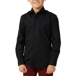 Opposuits Little Boys Spread Collar Long Sleeve Dress Shirt