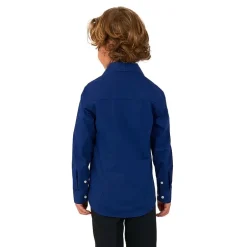 Opposuits Little Boys Spread Collar Long Sleeve Dress Shirt