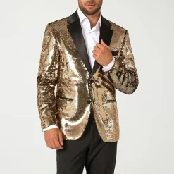 Opposuits Sequins Mens Slim Fit Blazer