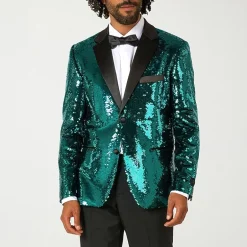 Opposuits Sequins Mens Slim Fit Blazer