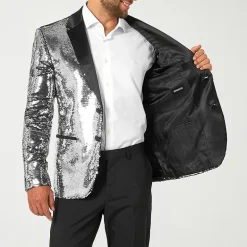 Opposuits Sequins Mens Slim Fit Blazer