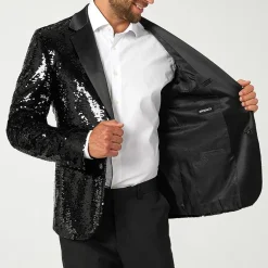 Opposuits Sequins Mens Slim Fit Blazer