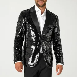 Opposuits Sequins Mens Slim Fit Blazer