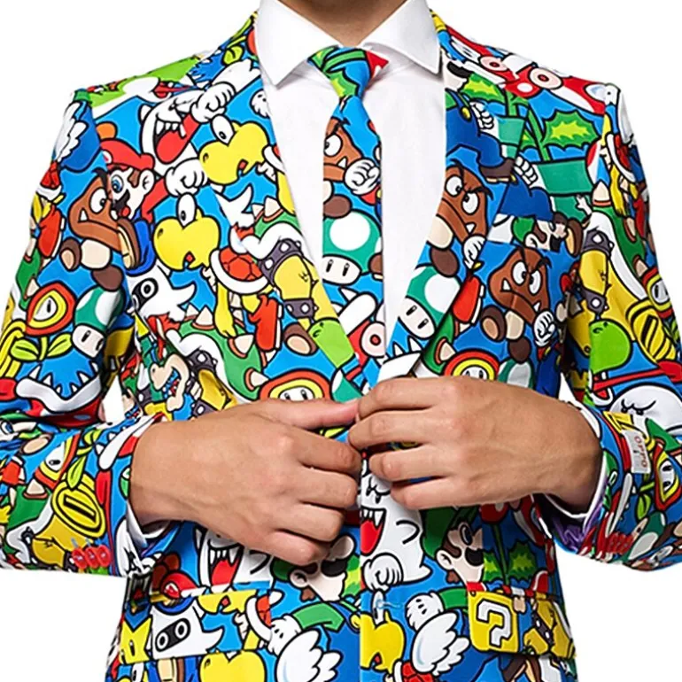 Opposuits Super Mario Big Kid Boys 3-pc. Suit Set