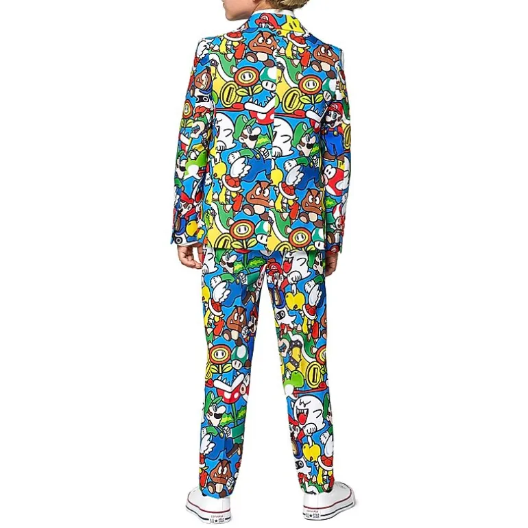 Opposuits Super Mario Little Boys 3-pc. Suit Set