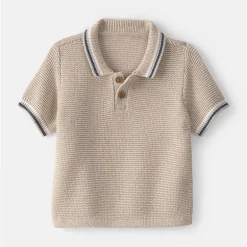 Oshkosh Baby Boys Short Sleeve Regular Fit Polo Shirt