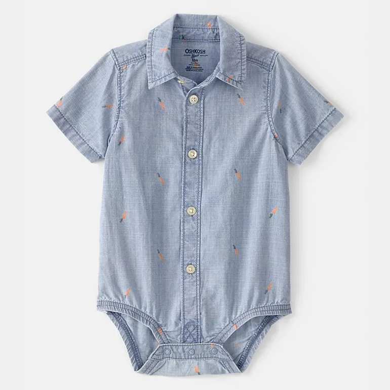 Oshkosh Baby Boys Short Sleeve Bodysuit