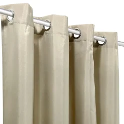 Outdoor Decor Seascapes Grommet Top Light-Filtering Set of 2 Outdoor Curtain Panel