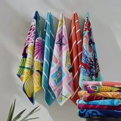 Outdoor Oasis Jacquard Beach Towel