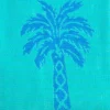 Outdoor Oasis Palm Tree Jacquard Beach Towel