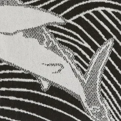 Outdoor Oasis Shark Jacquard Beach Towel