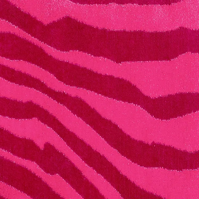 Outdoor Oasis Zebra Jacquard Beach Towel
