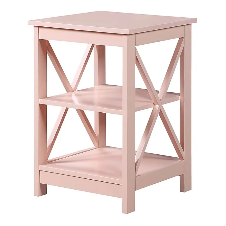 Oxford End Table with Shelves