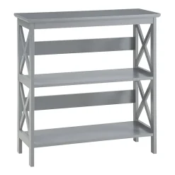 Oxford 3-Tier Bookcase Entryway Hall Table