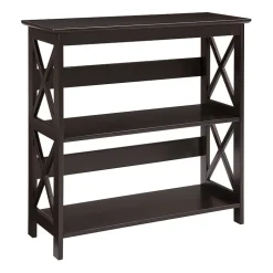 Oxford 3-Tier Bookcase Entryway Hall Table