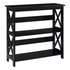 Oxford 3-Tier Bookcase Entryway Hall Table