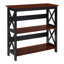 Oxford 3-Tier Bookcase Entryway Hall Table